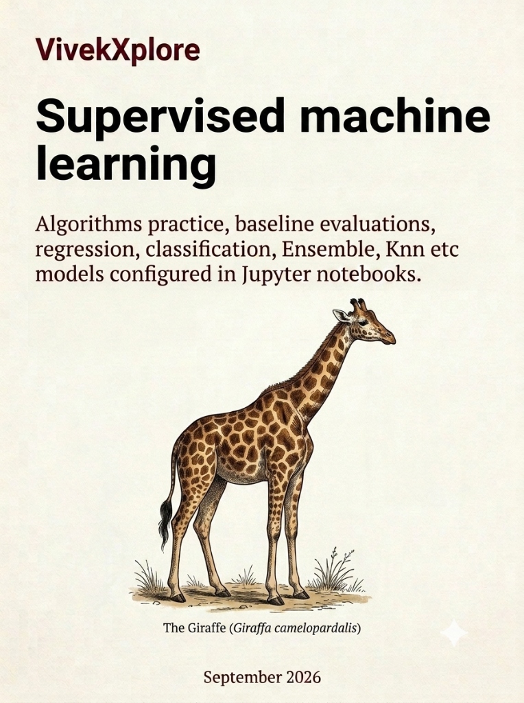 Supervised machine learning