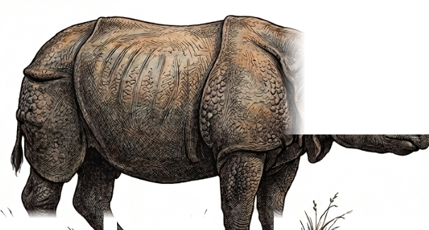 The One-Horned Rhino Body